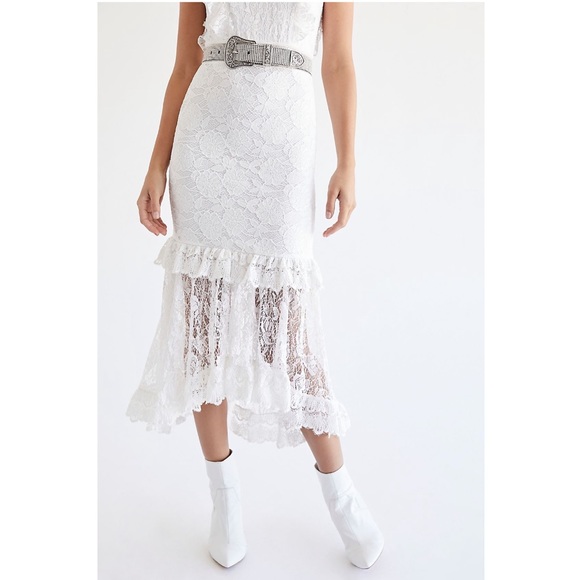 Free People Victorian Apron Gown - Picture 4 of 10